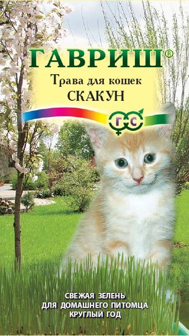Семена Трава для кошек Гавриш Скакун 10г