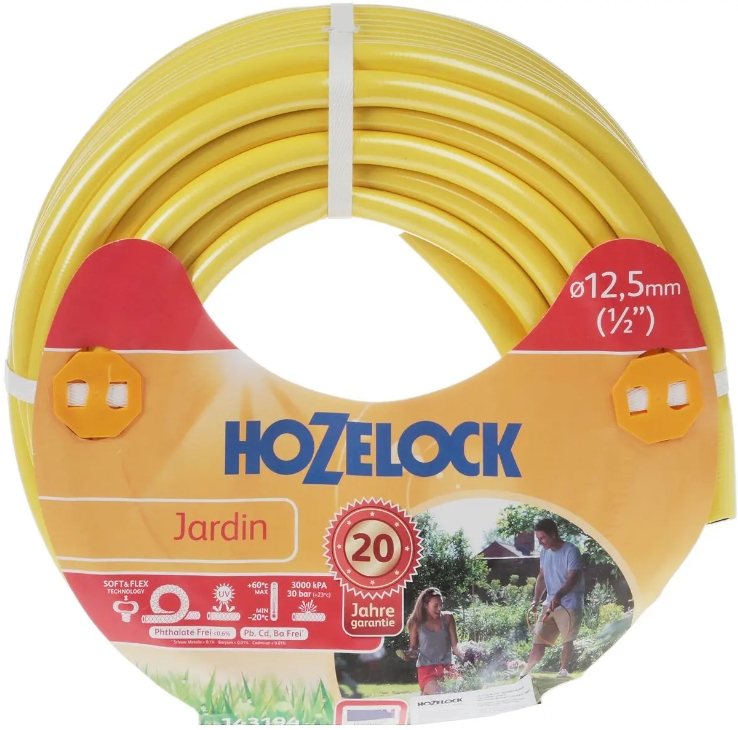 Шланг HoZelock для полива Jardin 1/2 20м шланг для полива hozelock t u 12 5 мм 50 м