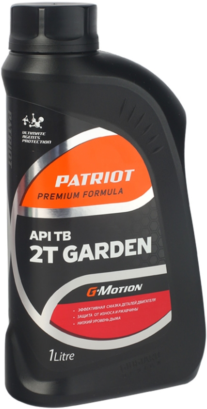 Масло Patriot моторное G-Motion 2Т GARDEN 1л моторное масло gazpromneft moto 2т 1л