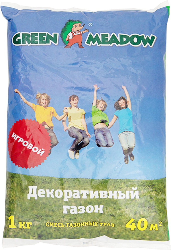 Газон Green Meadow Игровой 1кг цена и фото