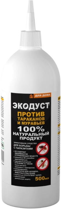 Экодуст Гера против тараканов и муравьев 500мл 344₽