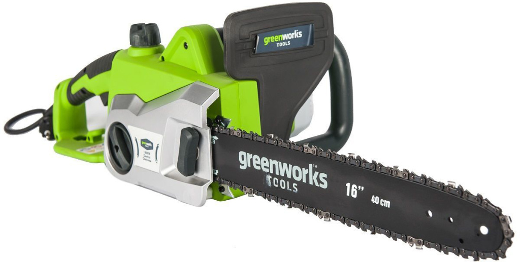 Цепная пила Greenworks GCS1840 электрическая, 1800W, 40 см пила электрическая интерскол пц 16 2000тн 2000 вт 40 см