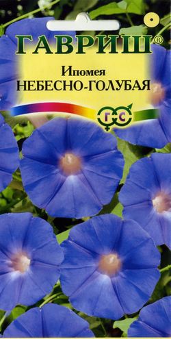Семена Ипомея Гавриш Небесно-голубая 0,5г семена цветов ипомея лунноцветущая