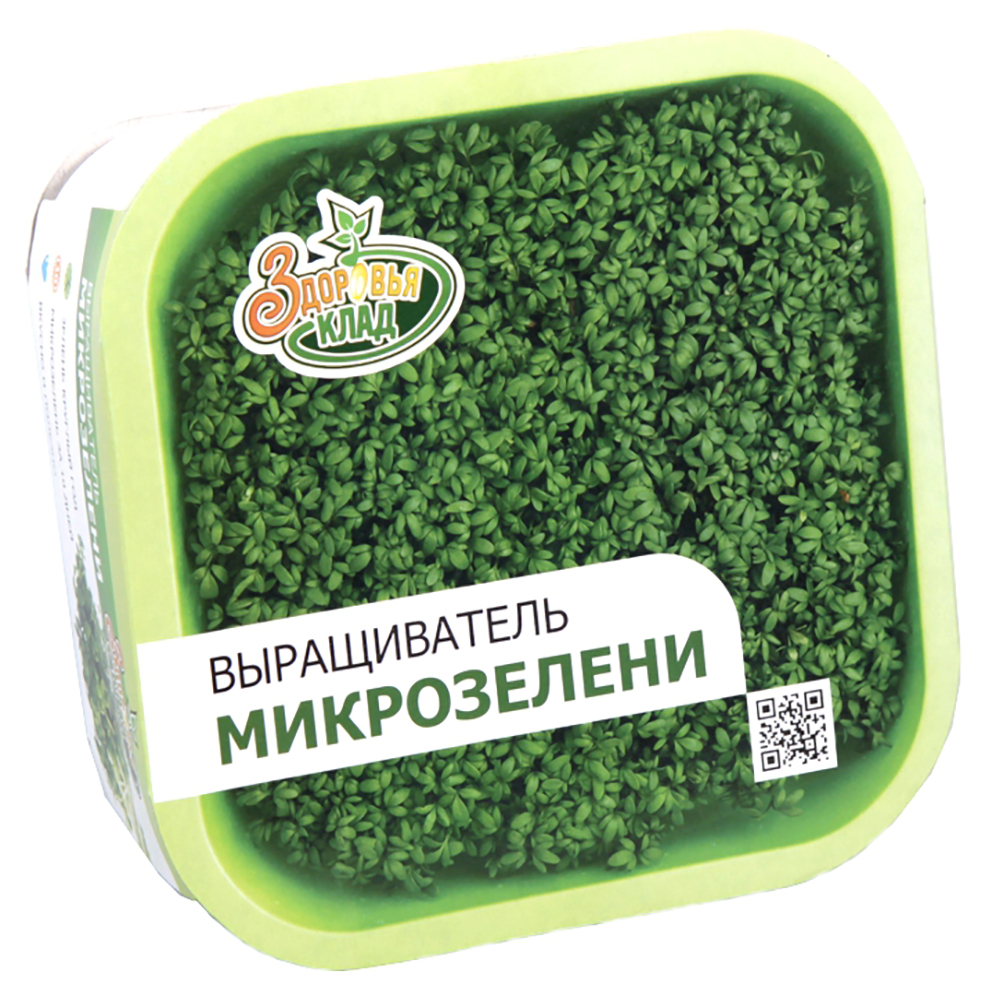 Проращиватель Здоровья клад для микрозелени набор для выращивания микрозелень кресс салат здоровья клад 3 г