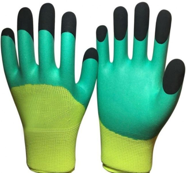 Перчатки хозяйственные Unitraum универсальные зеленые 8M 1 пара перчатки park хозяйственные el s001 9l 1 пара