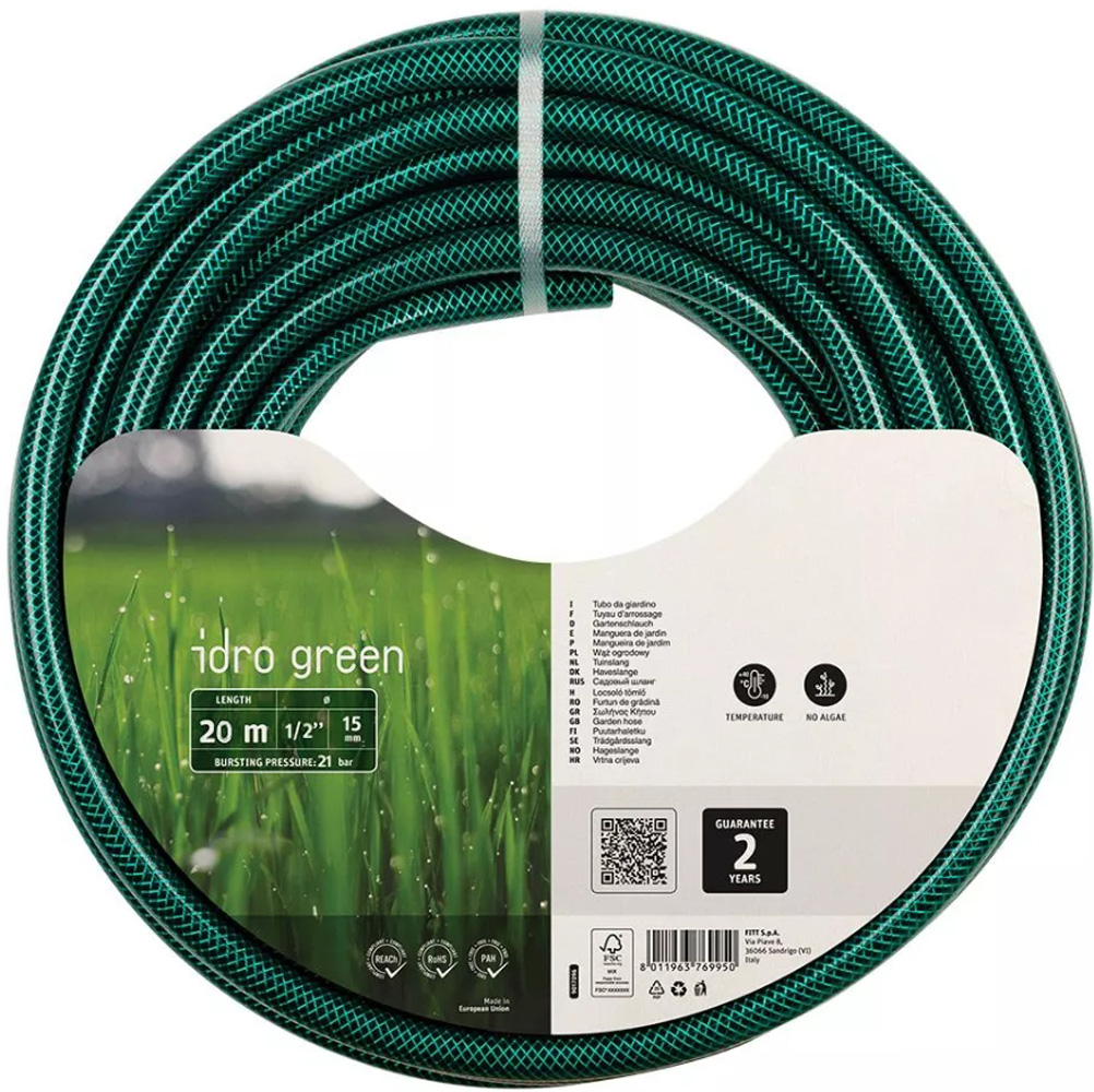 Шланг Fitt Idro Green d1/2 20м шланг fitt nts water d1 2 50м