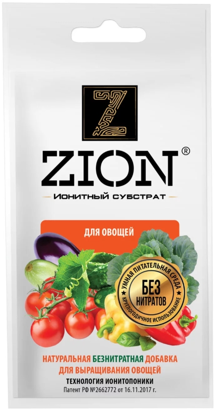 Субстрат Zion (Цион) для овощей 30г
