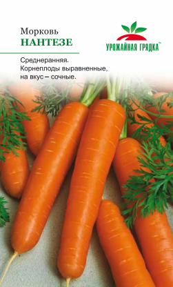 Семена Морковь Седек Нантезе 2г морковь шантене 2 пакета по 2г семян