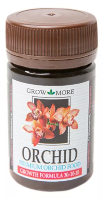 Удобрение "Grow More" Orchid growth formula 30-10-10 для орхидей 25г