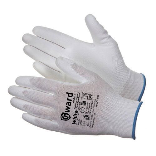 Перчатки Gward нейлон с полиуретановым покрытием белые 9L 1 пара перчатки cellfast рабочие ergo 9l 1 пара