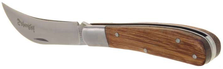 Нож садовый Samurai IGKMP-68W складной прививочный нержавеющий изогнуты нож электрика складной truper nel 8 20 см деревянная ручка лезвие нержавеющая сталь