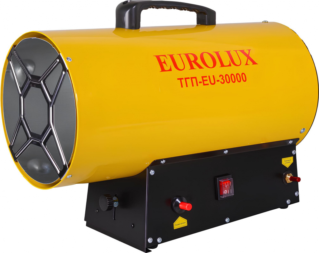 Тепловая газовая пушка Eurolux ТГП-EU-30000 тепловая газовая пушка тгп eu 30000 eurolux