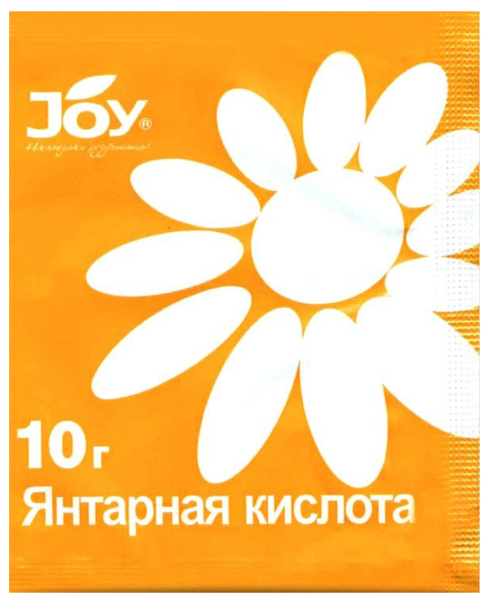 Янтарная кислота Joy природный регулятор роста 10г кислота янтарная joy 10 г