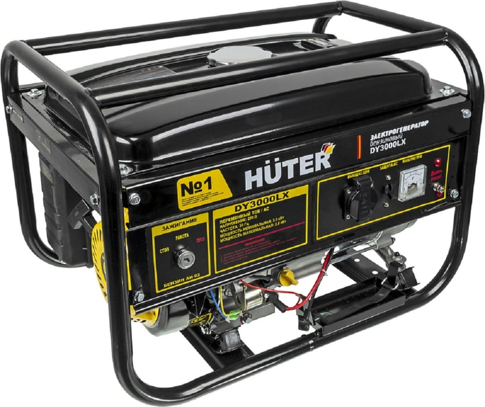 Электрогенератор Huter DY3000LX-электростартер электростанция бензиновая huter dy6500lx 64 1 7