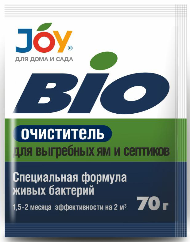Bio очиститель Joy для выгребных ям и септиков 70г