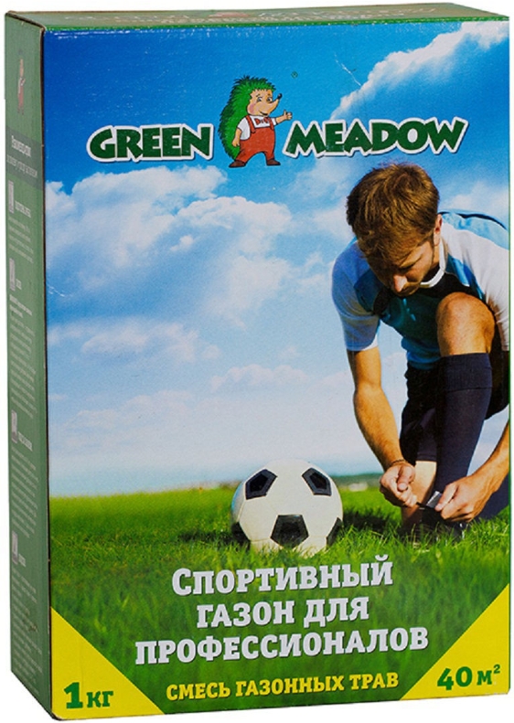 Газон Green Meadow спортивный для профессионалов 1кг газон green meadow спорт для профессионалов 5 кг