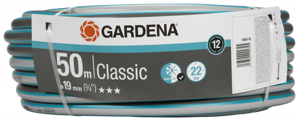 Шланг Gardena 18025 Classic d3/450м шланг gardena classic 3 4 20м 18022 20 000 00