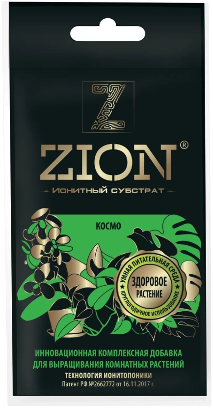 субстрат zion ионный для комнатных растений 30г Субстрат Zion (Цион) для комнатных растений Космо 30г