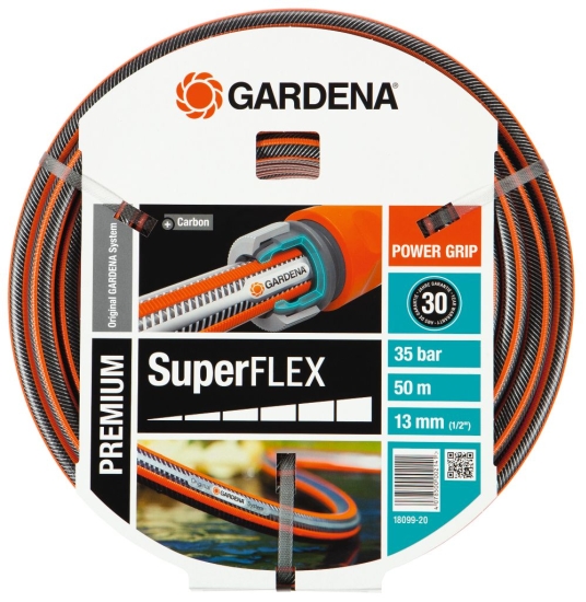 Шланг Gardena 18099 SuperFLEX d1/2 50м шланг gardena 1395 сочащийся для подземной прокладки 50м