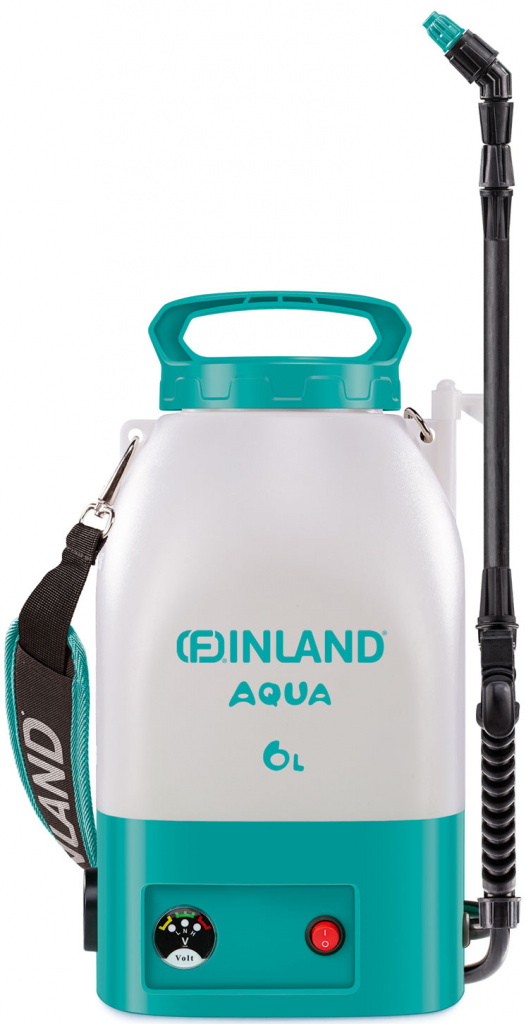 Опрыскиватель аккумуляторный Finland Aqua 6л 2280 опрыскиватель аккумуляторный 12 л с пластиковым брандспойтом finland aqua