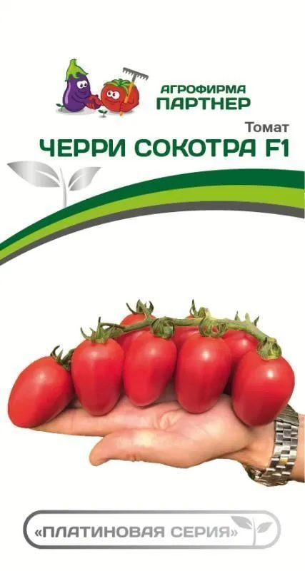 Семена Томат черри Партнер Сокотра F1 5шт семена томат черри партнер златояр f1 5шт