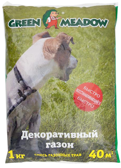 Газон Green Meadow Быстровосстанавливающийся 1кг цена и фото