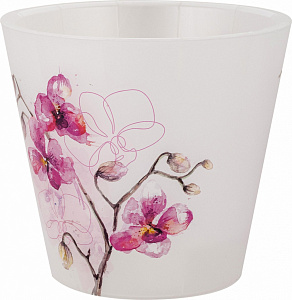 Горшок для цветов InGreen London Orchid Deco фуксия 1,6л